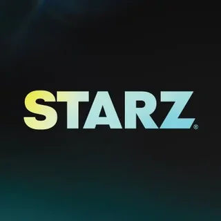 STARZ logo on a dark background, displayed on a computer screen within an "ATTACHMENT DETAILS" section.