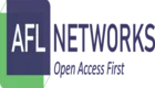 AFL Networks logo displaying the text "AFL NETWORKS" and the "Open Access First" tagline.