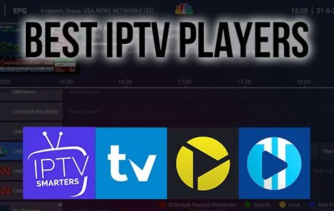 “Best IPTV Apps for Australia” with a banner labeled “BEST IPTV PLAYERS” and icons of IPTV apps like IPTV Smarters and TV.