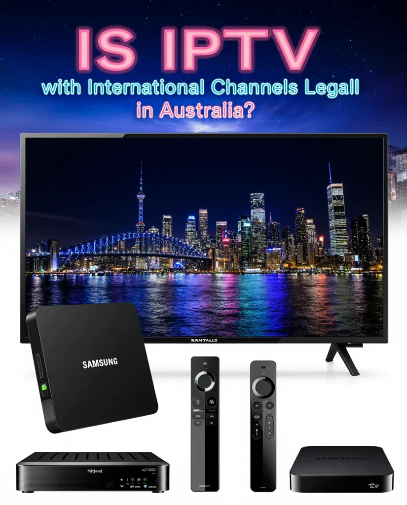 Android TV, MAG Box, Smart TV, Fire Stick, Apple TV for Is IPTV with International Channels Legal in Australia via IPTVAUSSIE.COM.