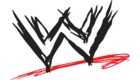 WWE logo featuring a dynamic, stylized double "W".