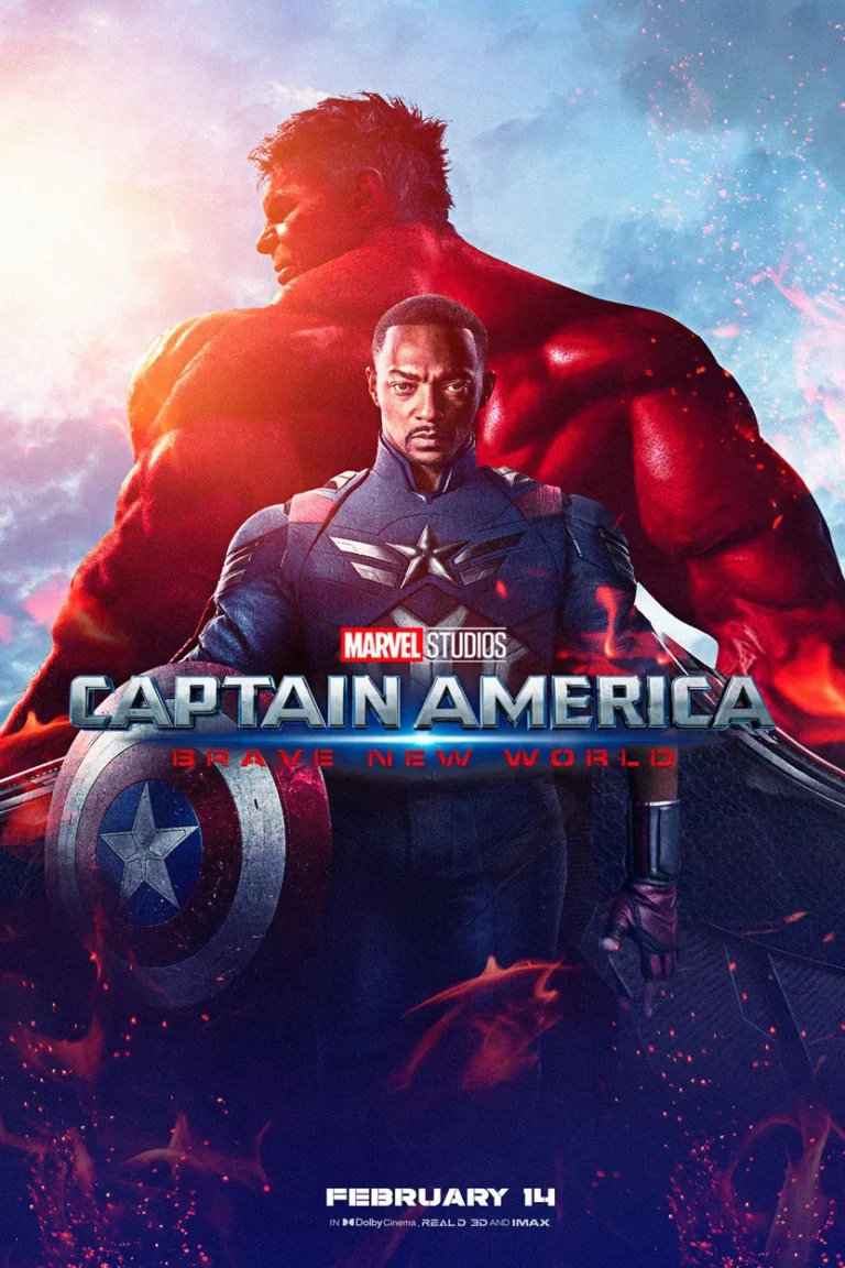 Poster for Captain America: New World Order featuring Captain America and other characters.