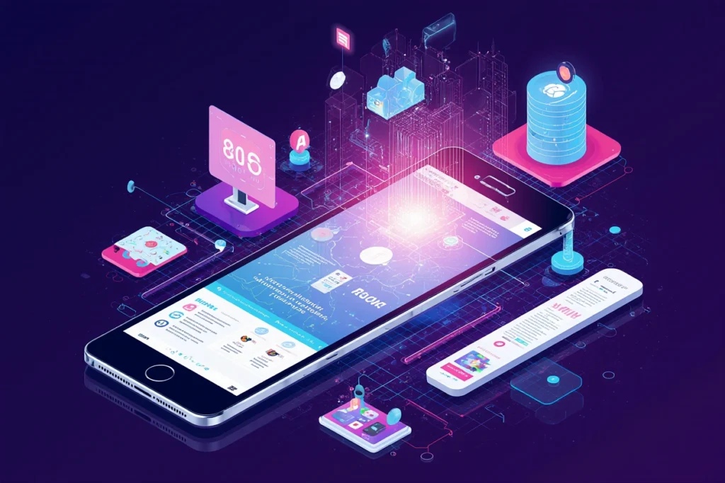 Future trends in IPTV technology in Australia showing 8K streaming, AI integration, and 5G connectivity"