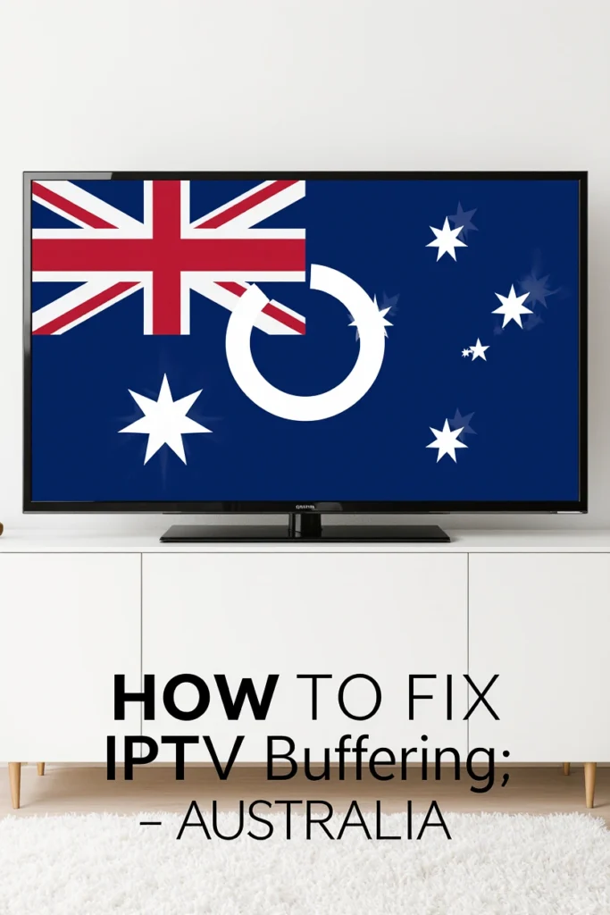 Spinning loading wheel on Smart TV, part of guide to How to Fix IPTV Buffering Australia