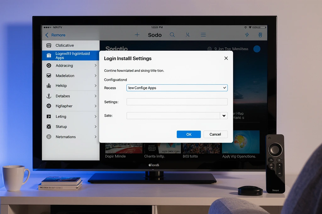 Step 2: Initial Configuration to Set Up IPTV on Apple TV