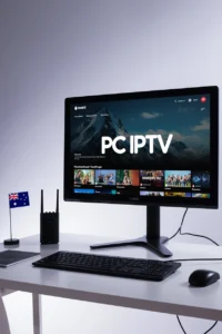 PC IPTV Setup guide 2025 - Desktop computer streaming 4K IPTV content
