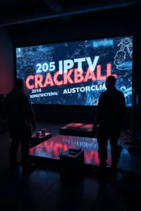 IPTV crackdown 2025 impacting Australian streaming users with a comparison of legal IPTV alternatives like Fetch TV and Kayo Sports on a modern living room table, featuring NBN IPTV Australia compatibility and the keyword in bold text overlay.