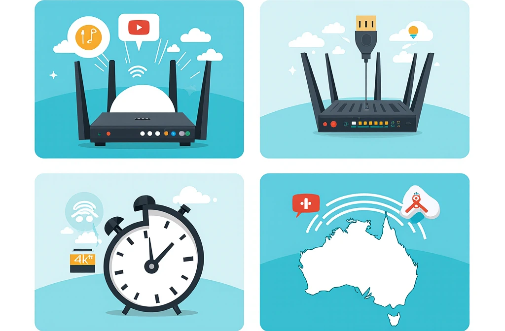 Common IPTV troubleshooting guide for Australian users - buffering, remote lag, 4K, timezone fixes