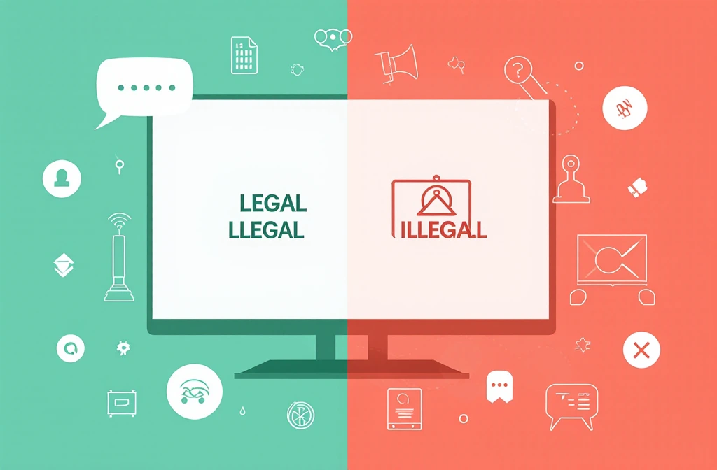 IPTV box Australia legal versus illegal streaming services comparison