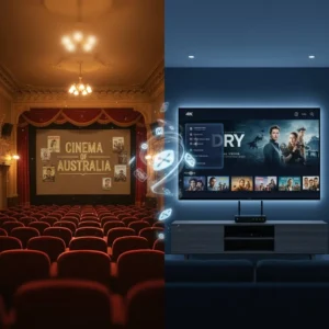 IPTV and the Australian film industry transformation from traditional cinema to modern streaming technology