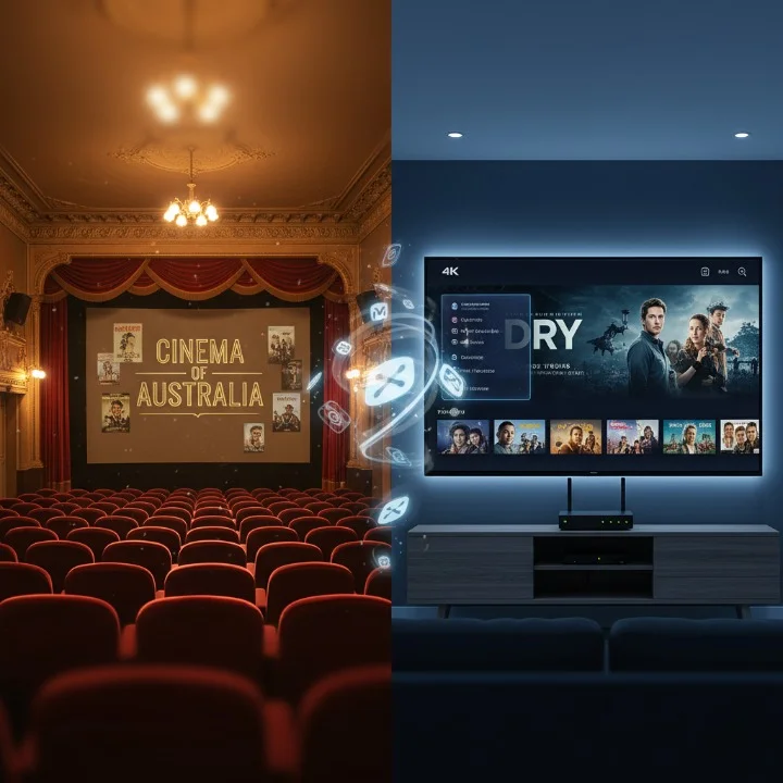 IPTV and the Australian film industry transformation from traditional cinema to modern streaming technology