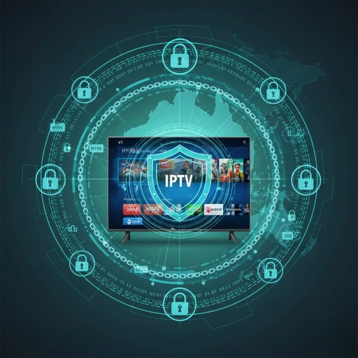 VPN providing privacy and security protection for Australian IPTV streaming