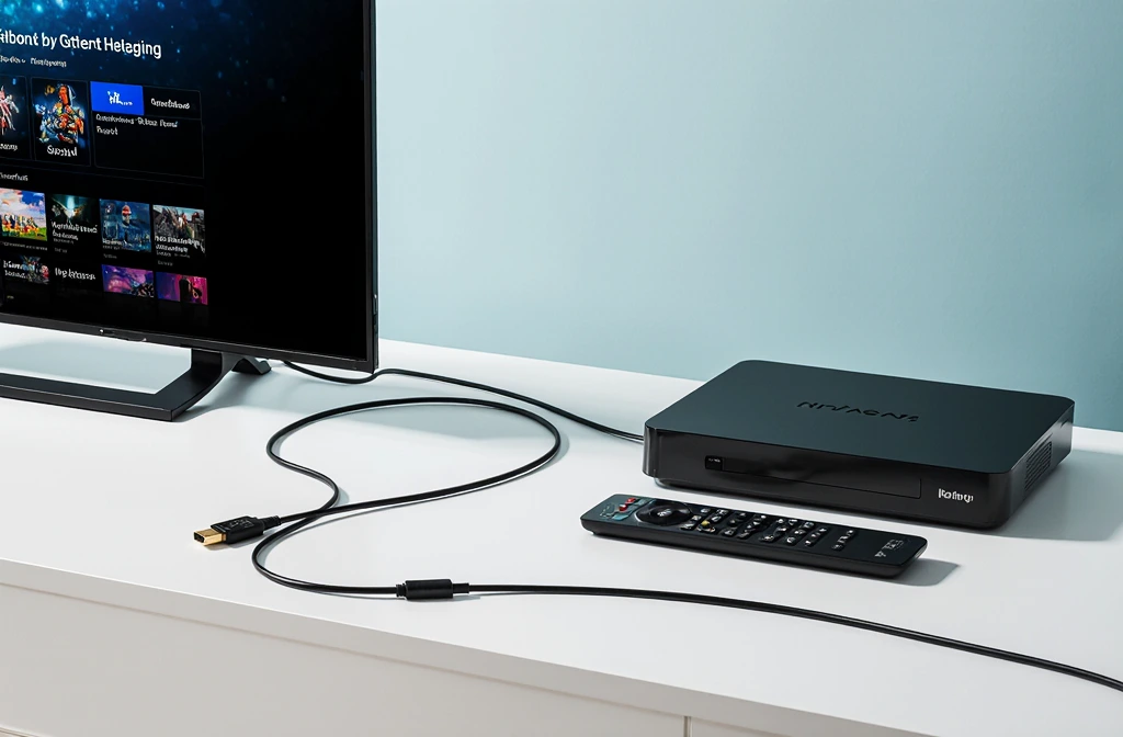 Watching International Sports Events with IPTV in Australia – legal IPTV box setup guide showing IPTV apps installation for 4K devices